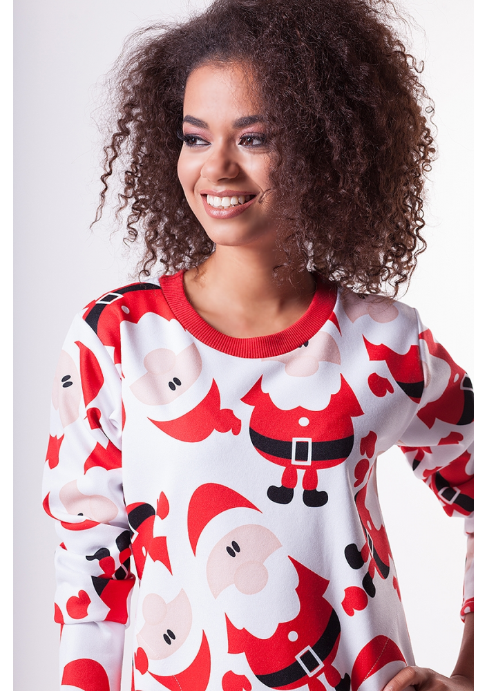 SUKIENKA SANTA'S Z FALBANĄ