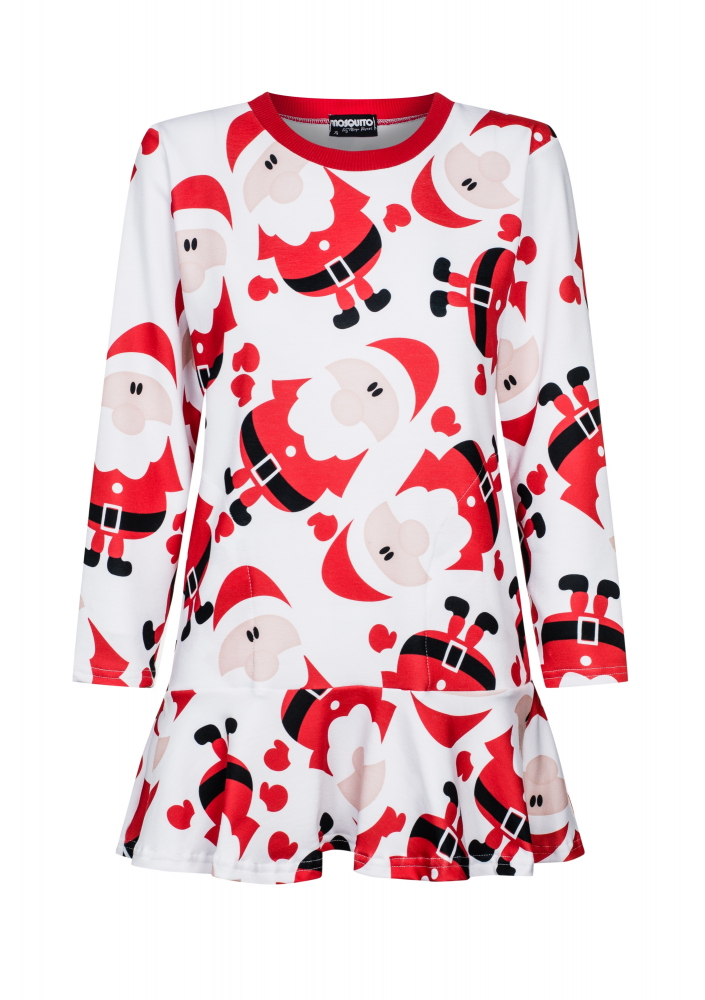SUKIENKA SANTA'S Z FALBANĄ