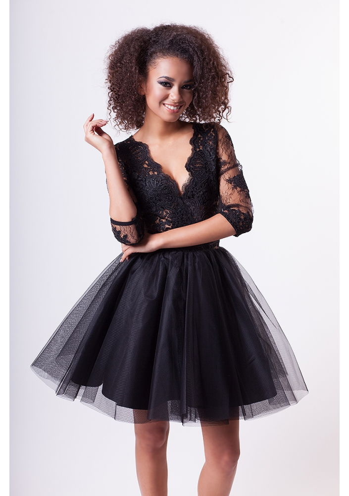 KORONKOWA SUKIENKA Z TIULEM