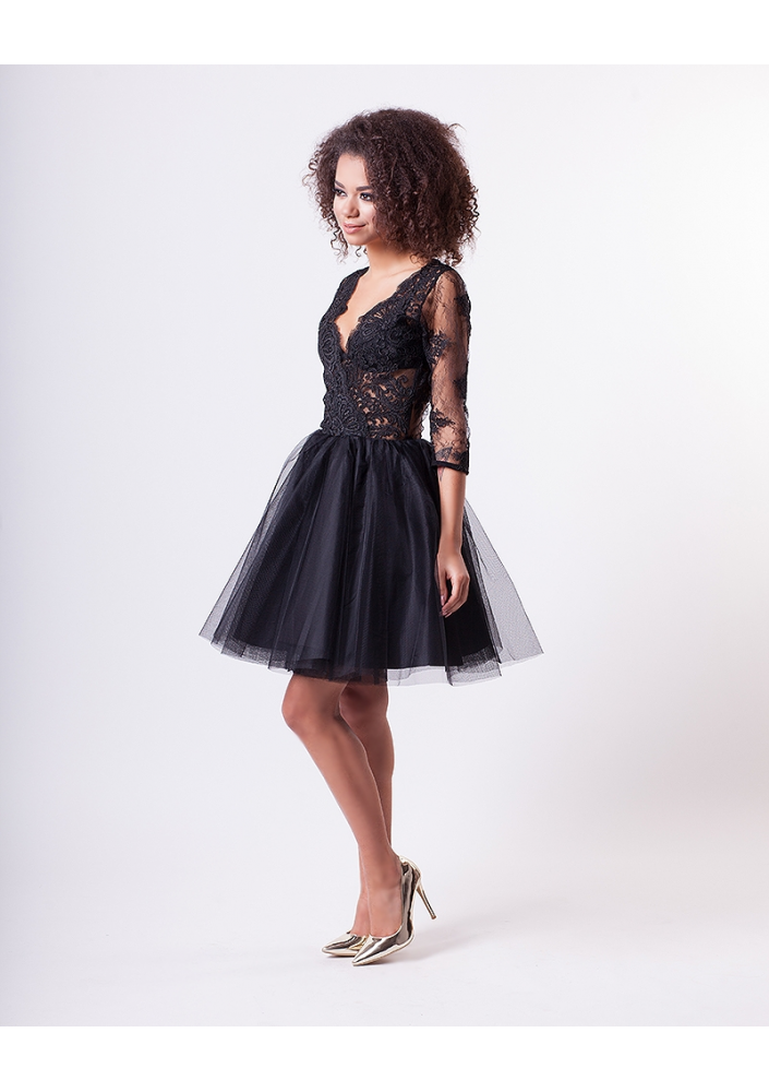 KORONKOWA SUKIENKA Z TIULEM