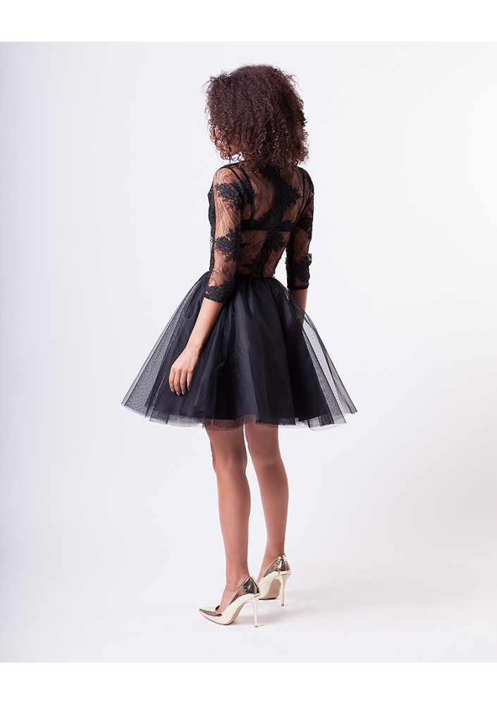 KORONKOWA SUKIENKA Z TIULEM