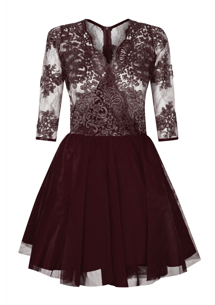 KORONKOWA SUKIENKA Z TIULEM