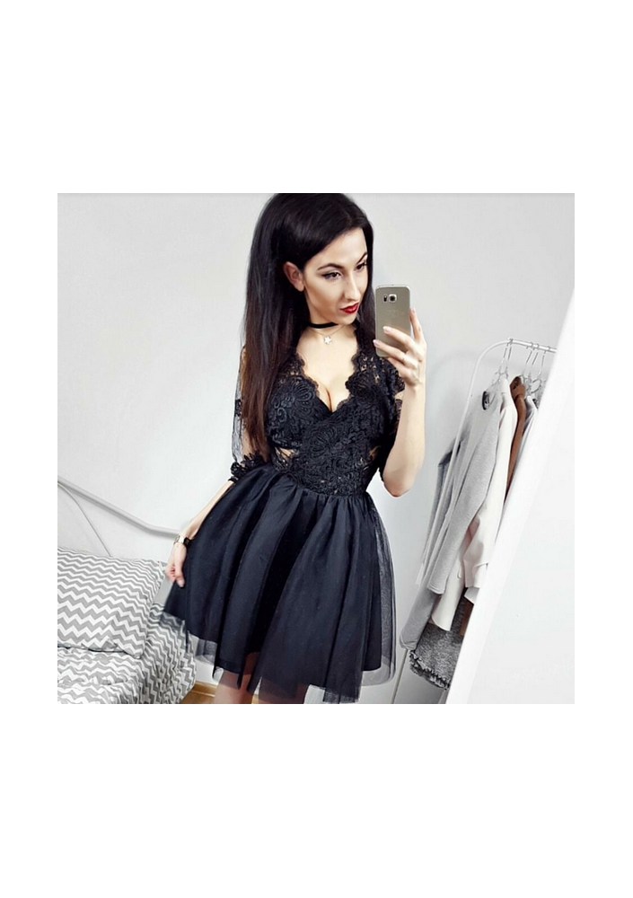 KORONKOWA SUKIENKA Z TIULEM