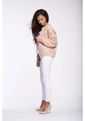 SWETER BOMBER Z WARKOCZEM