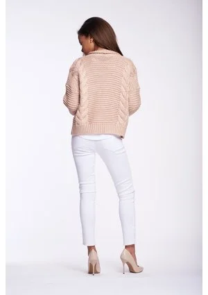 SWETER BOMBER Z WARKOCZEM