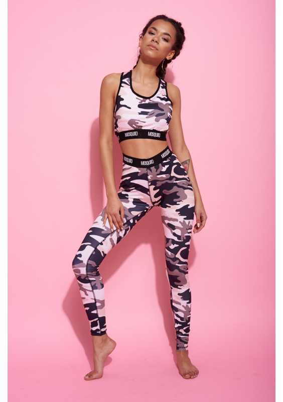 LEGGINSY FLOWERS SPORT
