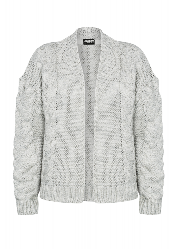 SWETER BOMBER Z WARKOCZEM