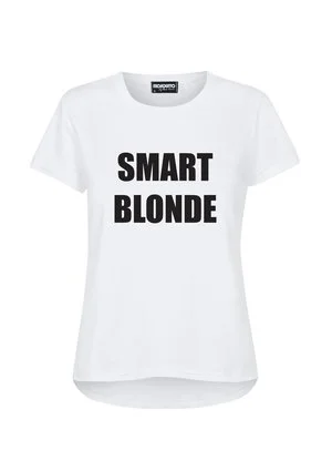 T-SHIRT "SMART BLONDIE"