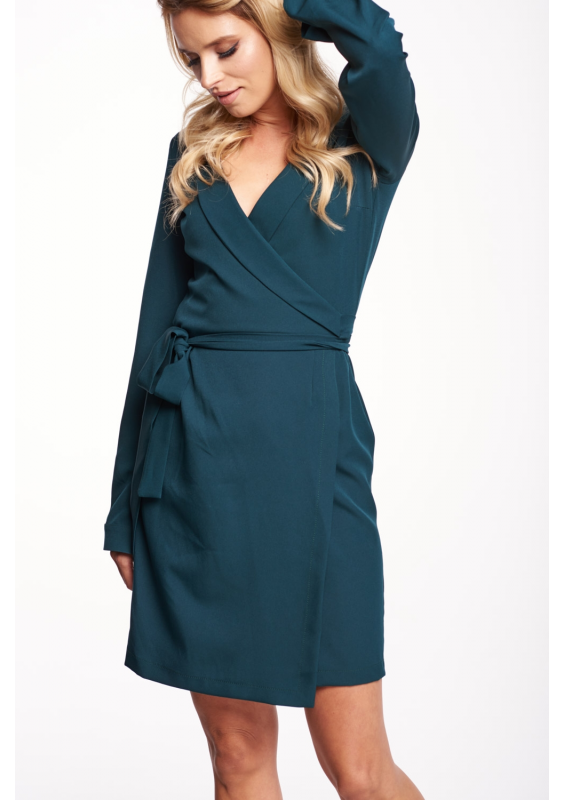 WRAP DRESS IN FLORAL PATTERN