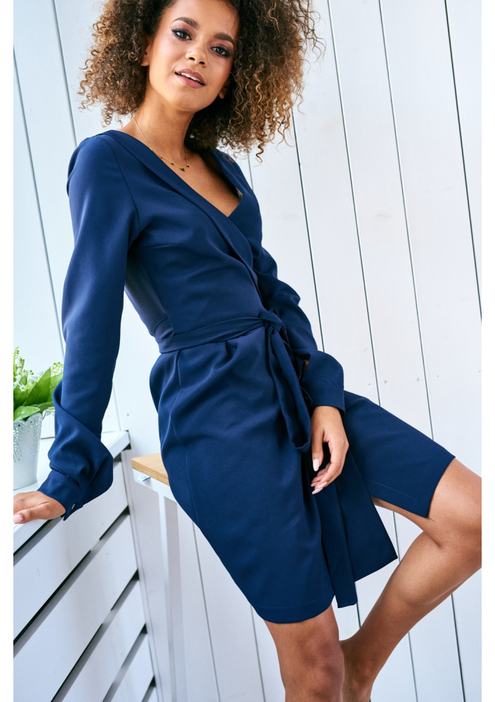 WRAP DRESS IN FLORAL PATTERN