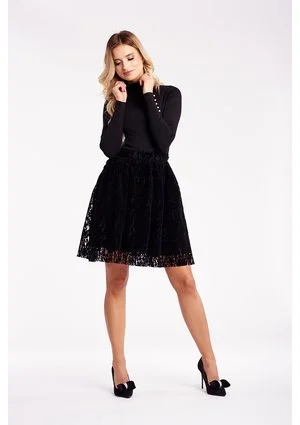 GUIPURE SKIRT