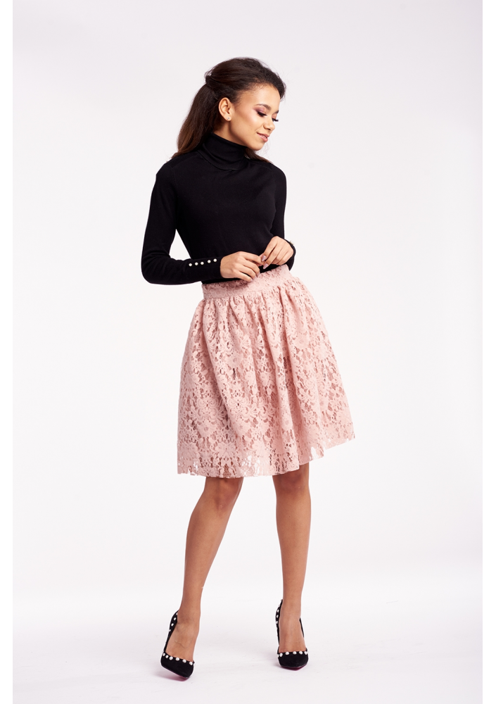 GUIPURE SKIRT