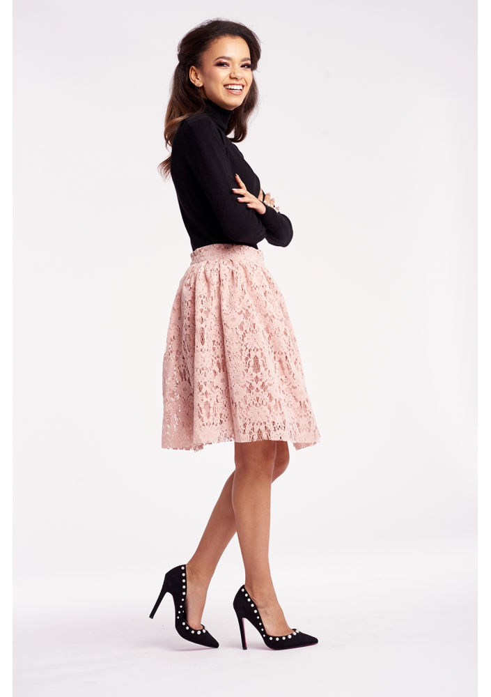 GUIPURE SKIRT