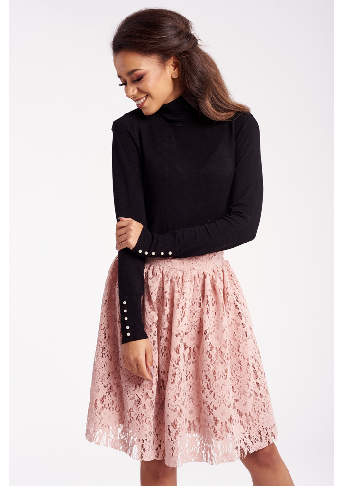 GUIPURE SKIRT