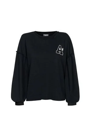 BIRDS PRINT SWEATSHIRT WITH HOODIE