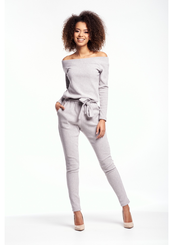 JUMPSUIT WITH LACE DETAIL