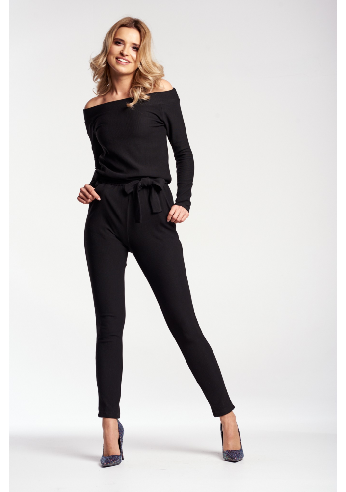JUMPSUIT WITH LACE DETAIL