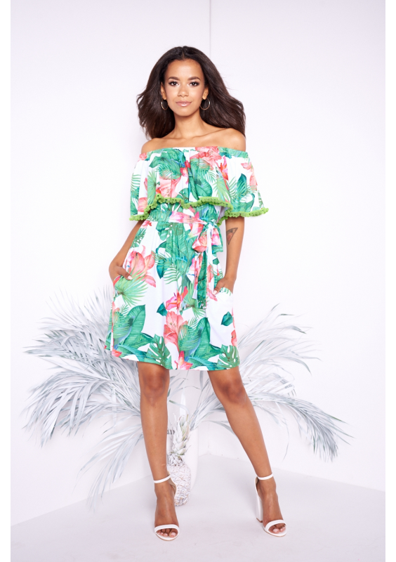 DRESSZ POMPONIKAMI EXOTIC FLOWER