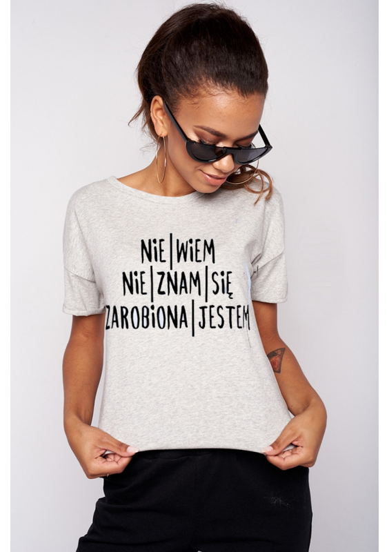 T-SHIRT "ZAROBIONA JESTEM"ILM