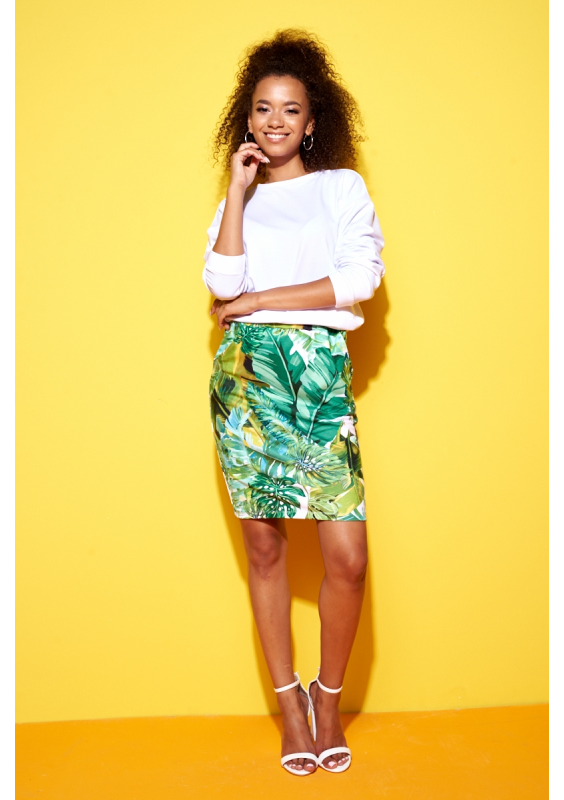 SPÓDNICZKA PRINT BABANAS  ILM