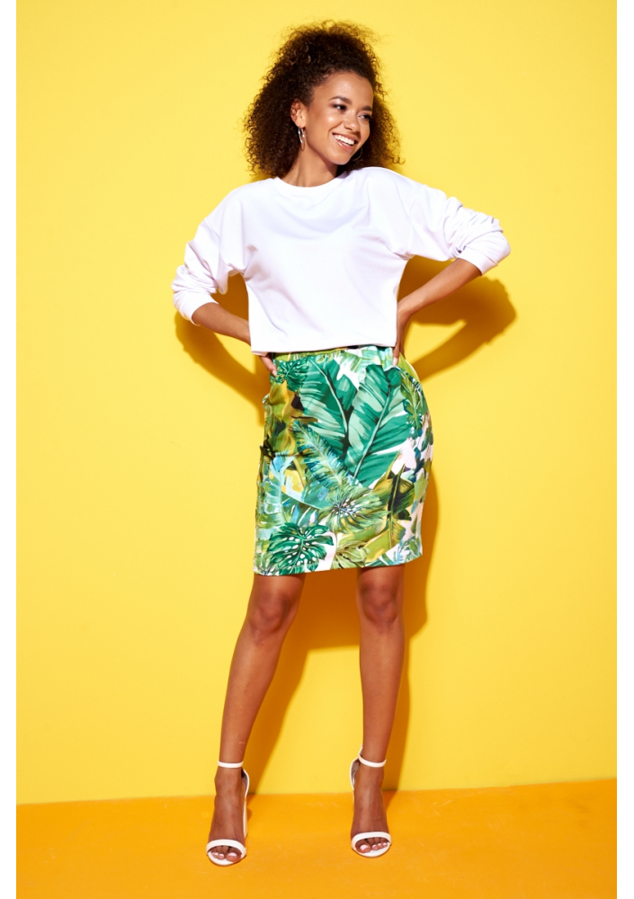 SPÓDNICZKA PRINT BABANAS  ILM