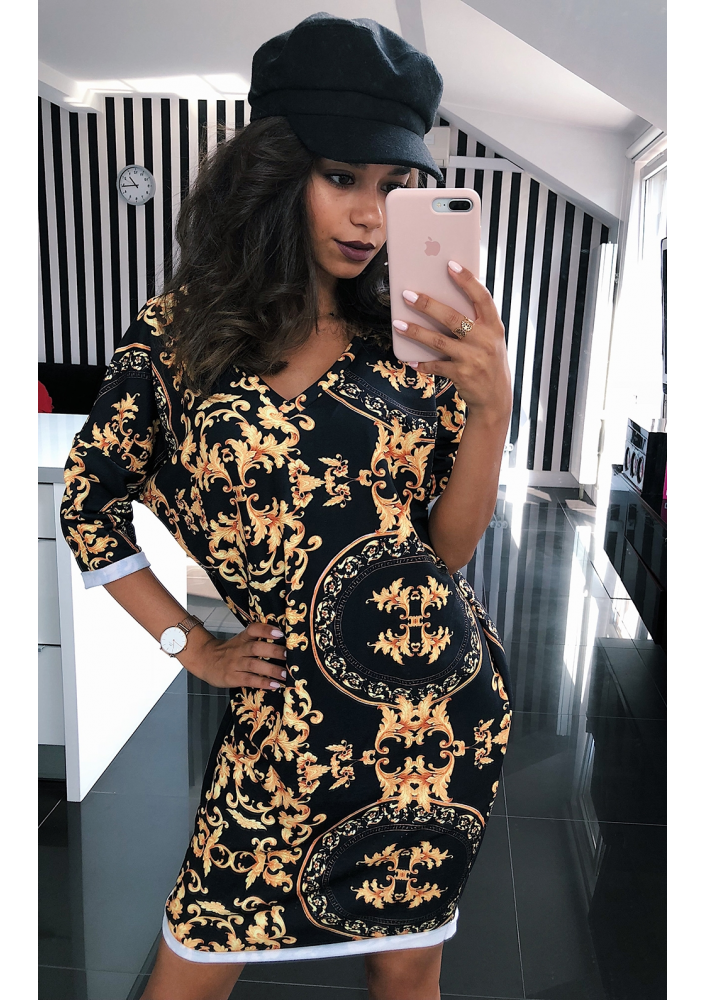 TUNIKA PRINT GOLD BAROCUE  ILM