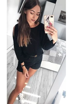 SWETER Z BAWEŁNĄ ILM