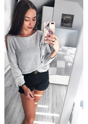 SWETER Z BAWEŁNĄ ILM