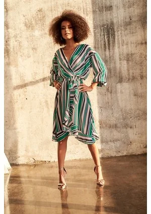 DRESS GREEN STRIPE