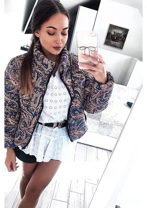 AUTUMN PRINT JACKET ILM