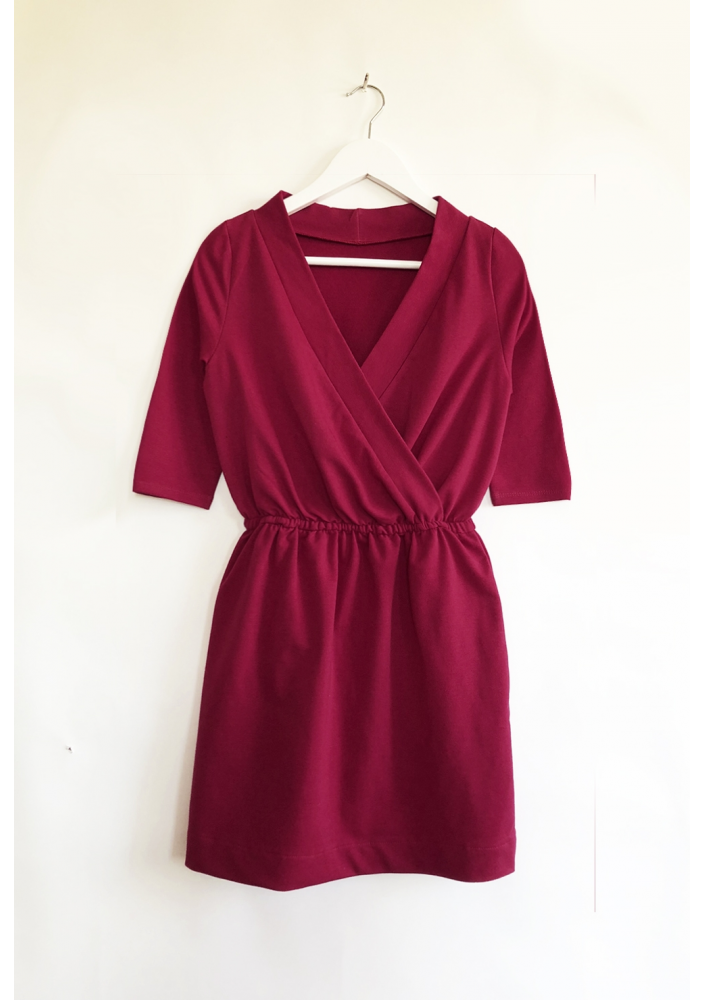 KOPERTOWA SUKIENKA Z DRESÓWKI