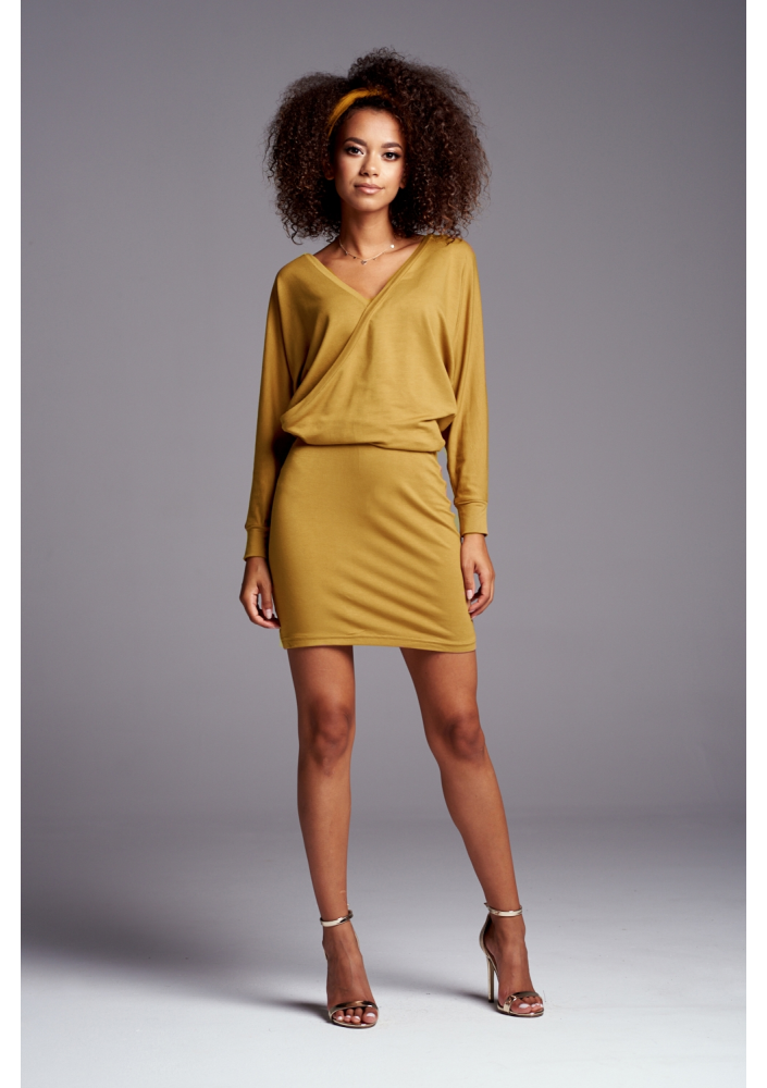 SUKIENKA Z KIMONOWĄ GÓRĄ Z BAWEŁNY ILM M07