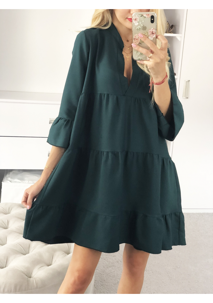 SUKIENKA NA STÓJCE  Z MARSZCZENIAMI