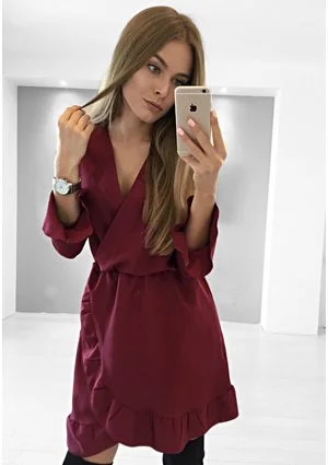 CROSSOVER DRESS