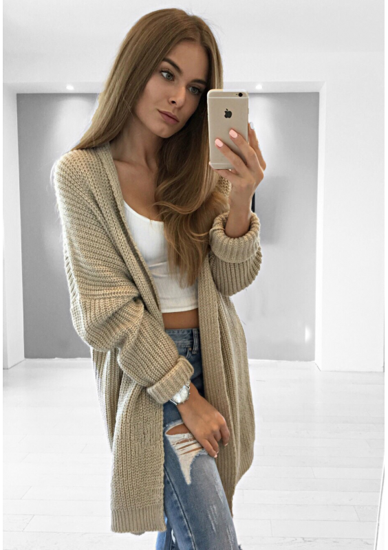 GOLD CARDIGAN