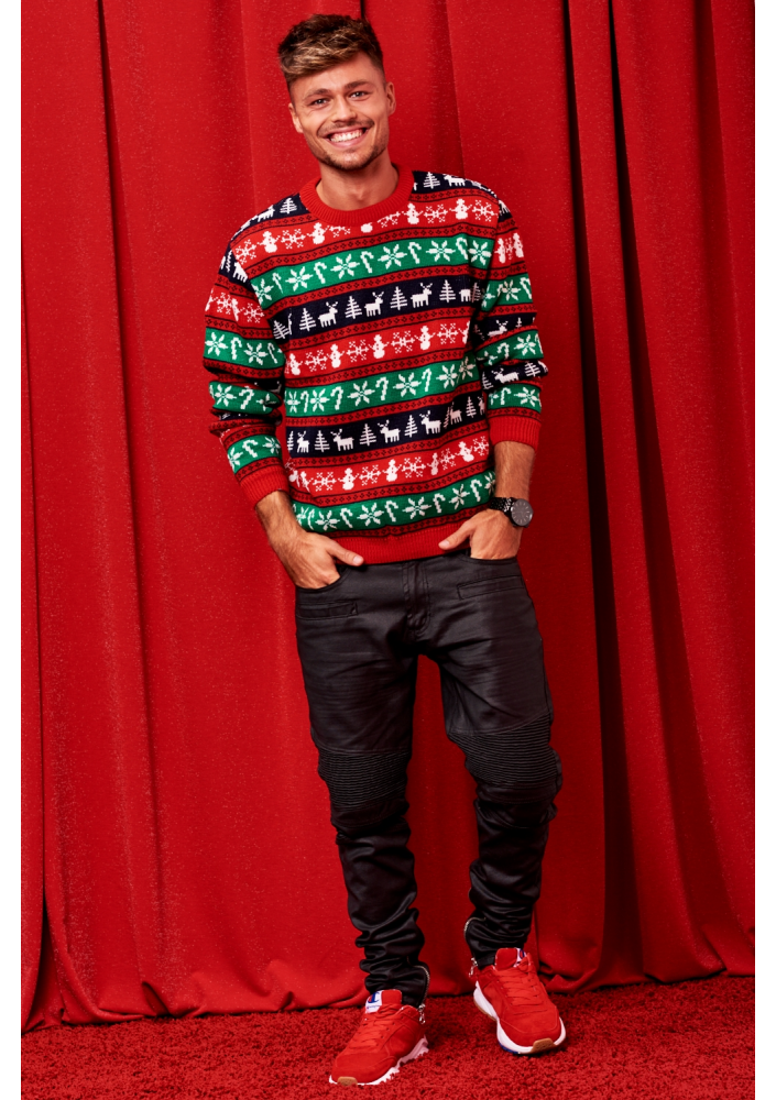 SWEATSHIRT WINTER TIME COLORS MAN