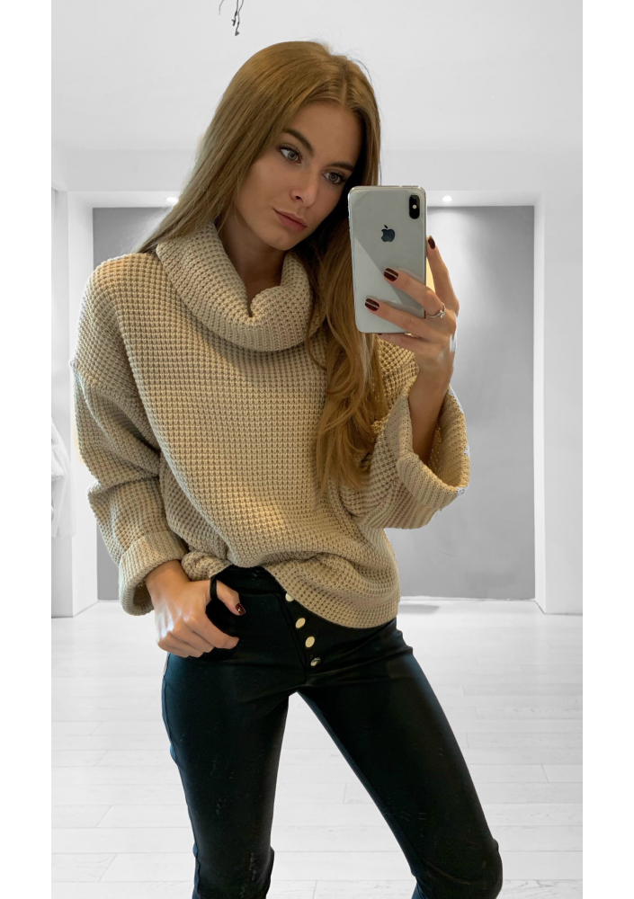 SWETER GOLF Z SZEROKIM RĘKAWEM ILM