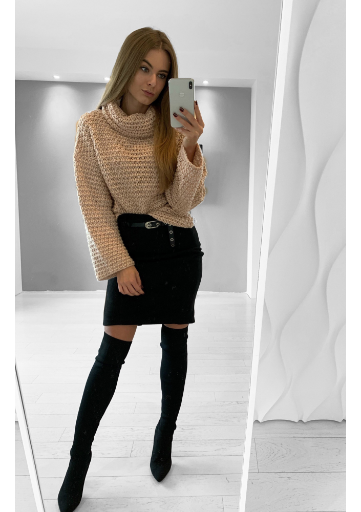 SWETER GOLF Z SZEROKIM RĘKAWEM ILM