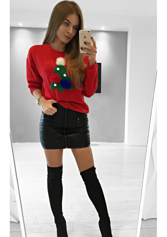 SWEATER APPLIQUE ILM