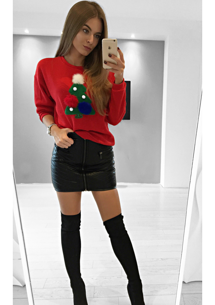 SWEATER APPLIQUE ILM