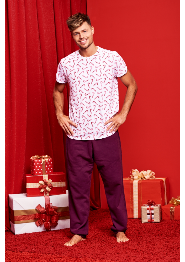 ŚWIĄTECZNA KOSZULKA MĘSKA LASKI