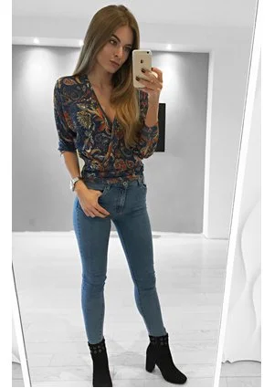 KOPERTOWY SWETEREK HINDI PRINT ILM