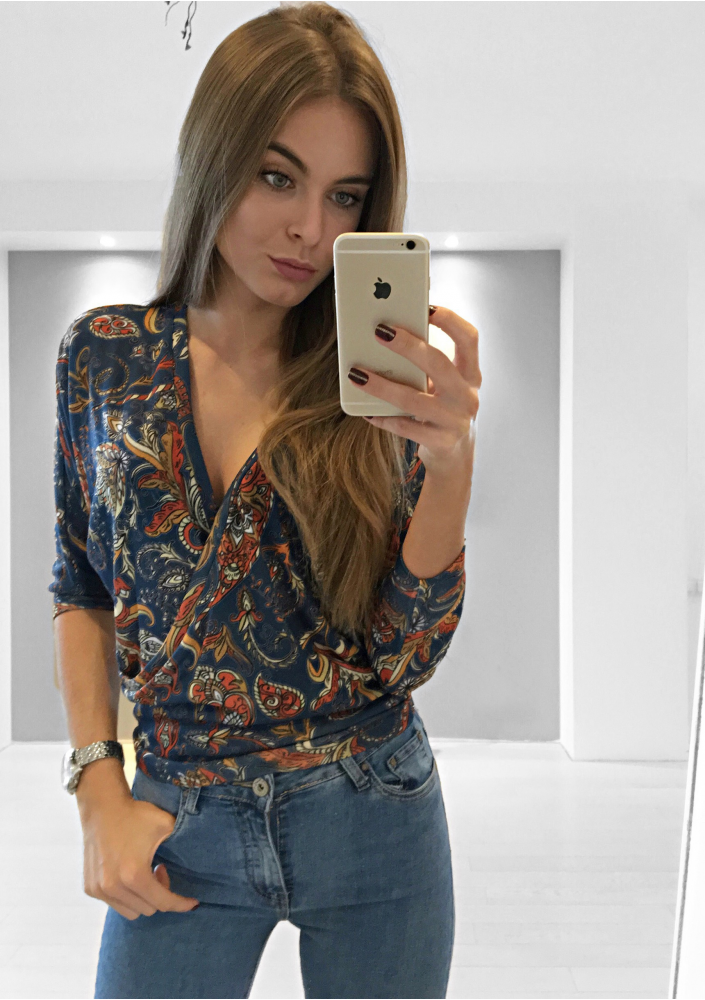 KOPERTOWY SWETEREK HINDI PRINT ILM