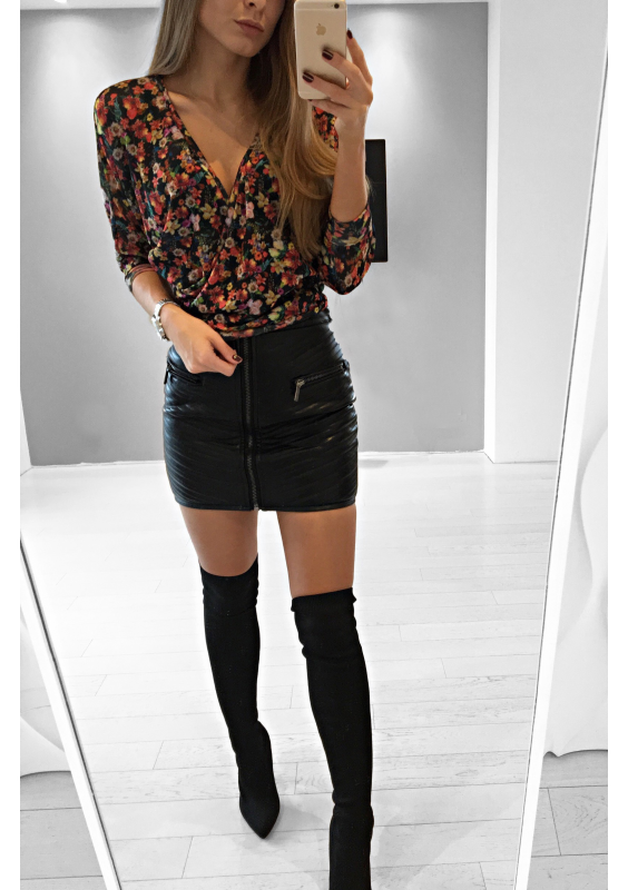 KOPERTOWY SWETEREK  FLOWERS  ILM