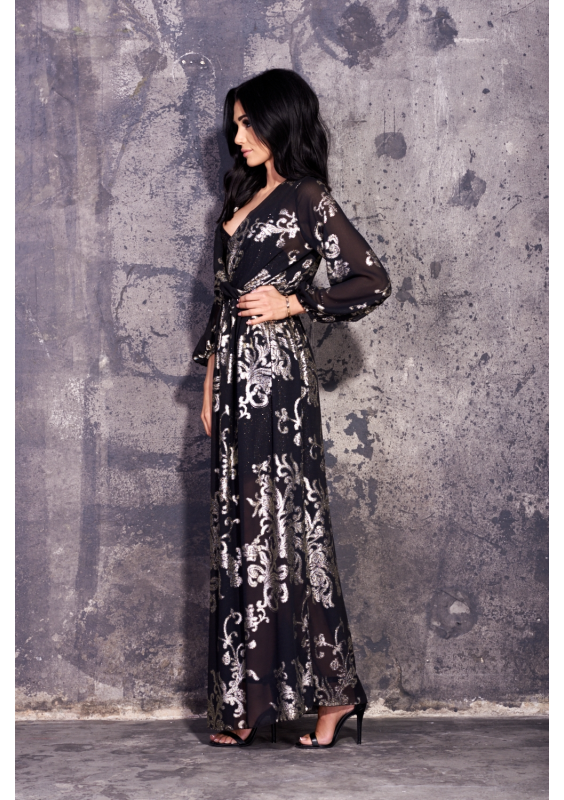 SZYFON MAXI DRESS