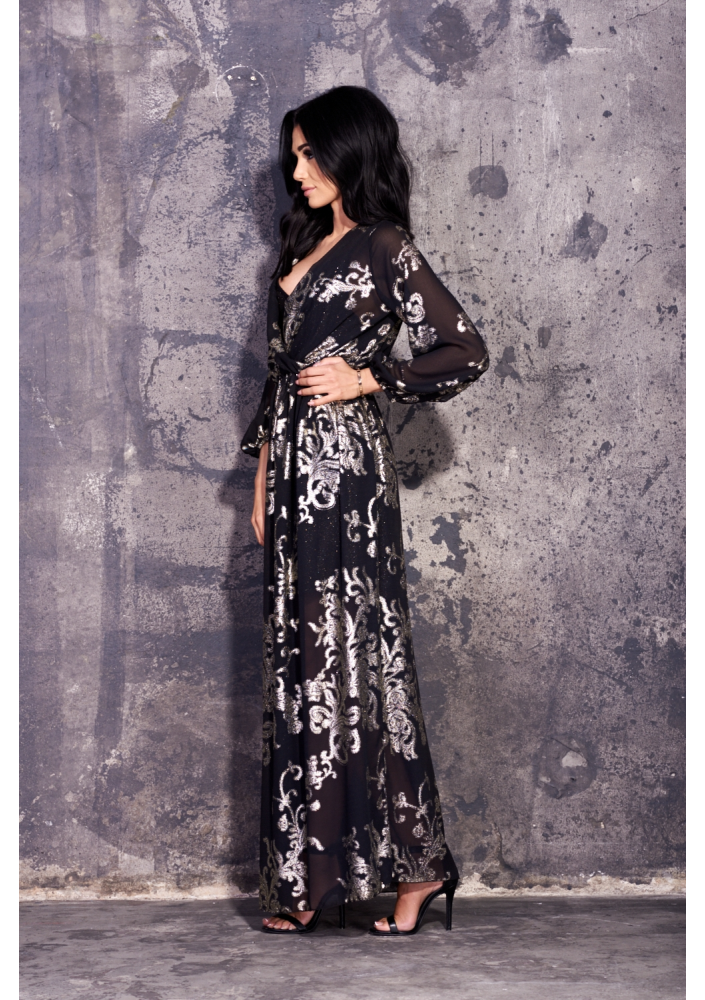 SZYFON MAXI DRESS
