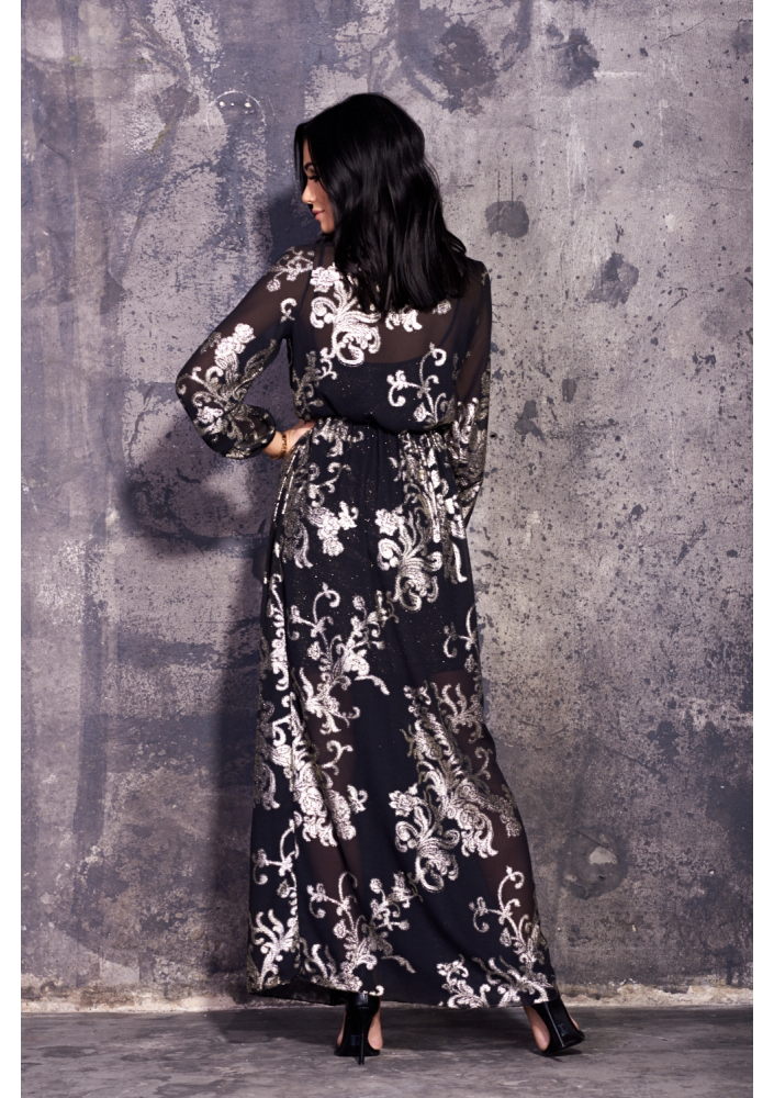 SZYFON MAXI DRESS
