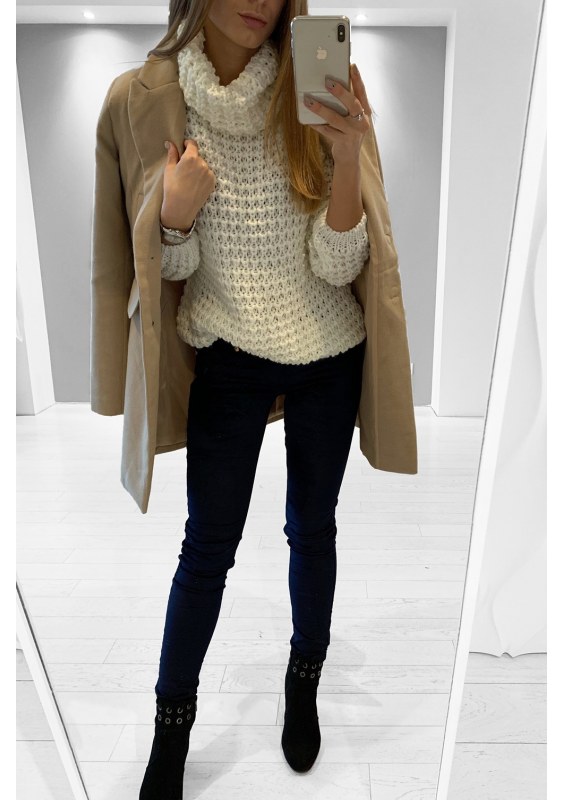 SWETER GOLF O GRUBYM SPLOCIE ILM P13