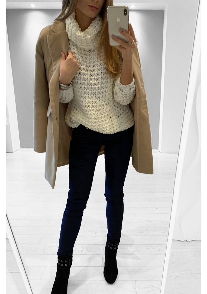 SWETER GOLF O GRUBYM SPLOCIE ILM P13