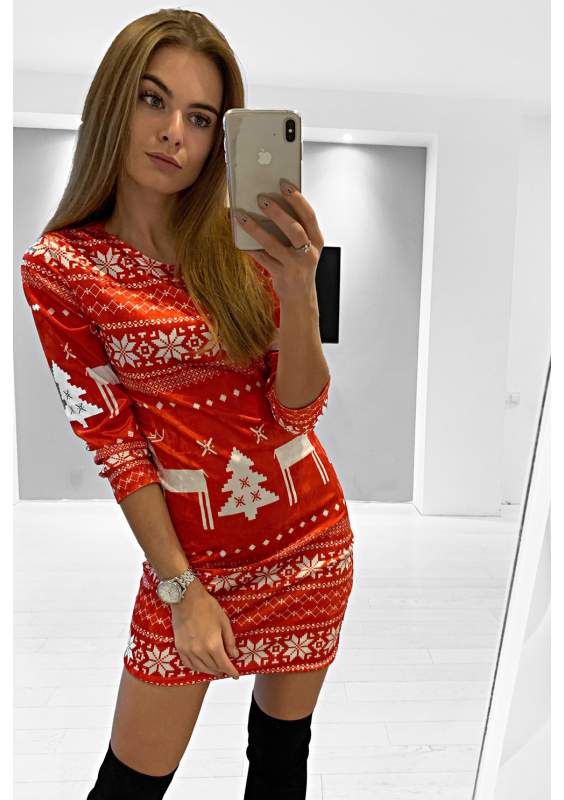 TUNIKA WINTER TIME PRINT ILM P14